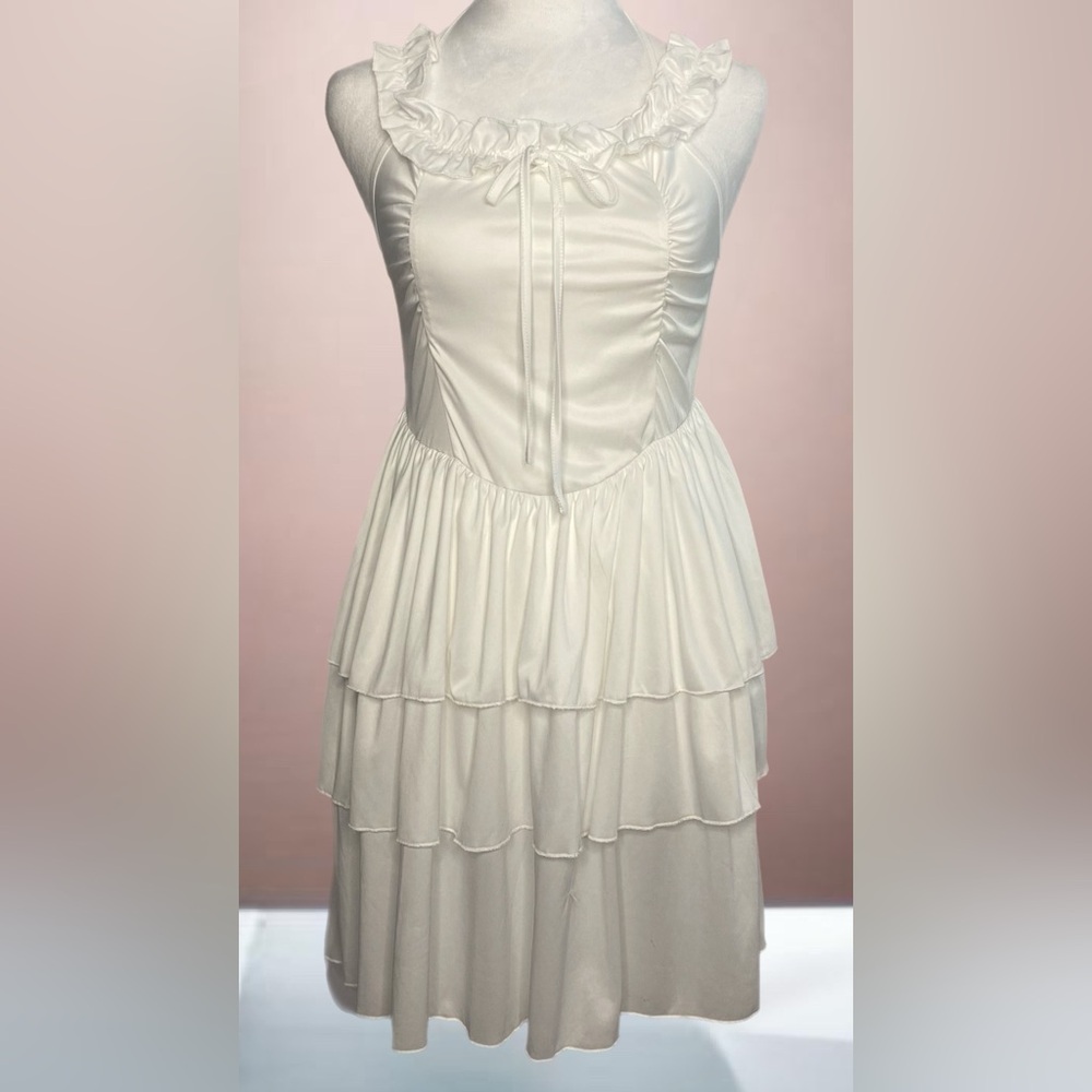 Ethereal Elegance Tiered Dress